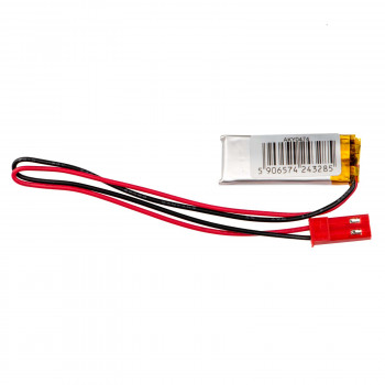 Akyga AKY0474 LP401230 Li-Po-accu 3,7 V 110 mAh met PCM, JST 2,54 mm 2-pin stekker, 150 mm kabel