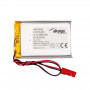 Akyga AKY0081 LP573450 Li-Po-accu 3,7 V 980 mAh met PCM, JST 2,54 mm 2-pin stekker, 150 mm kabel