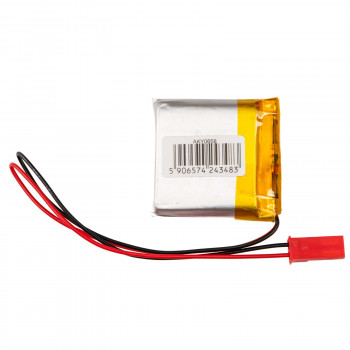 Akyga AKY0658 LP753636 Li-Po-accu 3,7 V 1000 mAh met PCM, JST 2,54 mm 2-pin stekker, 150 mm kabel