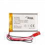 Akyga AKY0638 LP603450 Li-Po-accu 3,7 V 1200 mAh met PCM, JST 2,54 mm 2-pin stekker, 100 mm kabel