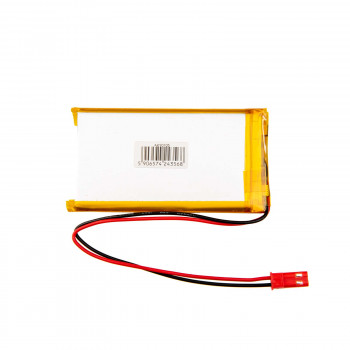 Akyga AKY0105 LP584070 Li-Po-accu 3,7 V 1500 mAh met PCM, JST 2,54 mm 2-pin stekker, 150 mm kabel