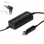 Akyga AK-ND-40 auto-notebookvoeding 19,5 V / 3,33 A, 65 W, 4,5 x 3,0 mm + pin, voor HP