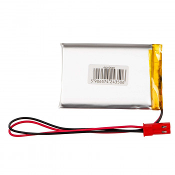 Akyga AKY0646 LP623255 Li-Po-accu 3,7 V 1100 mAh met PCM, JST 2,54 mm 2-pin stekker, 150 mm kabel