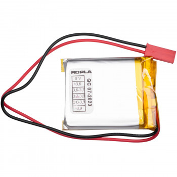 Akyga AKY0659 LP783442 Li-Po-accu 3,7 V 1150 mAh met PCM, JST 2,54 mm 2-pin stekker, 150 mm kabel