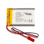 Akyga AKY0099 LP903450 Li-Po-accu 3,7 V 1600 mAh met PCM, JST 2,54 mm 2-pins stekker, 150 mm kabel