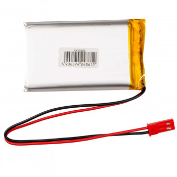 Akyga AKY0393 LP903759 Li-Po-accu 3,7 V 2200 mAh met PCM, JST 2,54 mm 2-pins stekker, 150 mm kabel