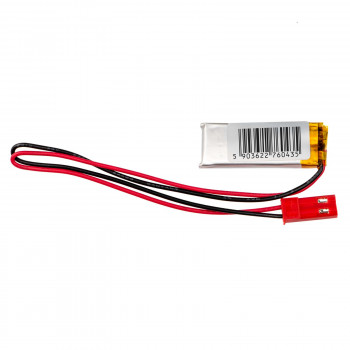 Akyga AKY0473 LP351120 Li-Po-accu 3,7 V 50 mAh met PCM, JST 2,54 mm 2-pins stekker, 150 mm kabel