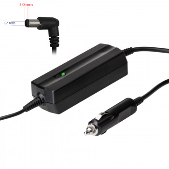 Akyga AK-ND-77 auto-notebookvoeding 20 V / 3,25 A, 65 W, 4,0 x 1,7 mm, voor Lenovo