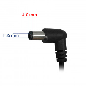 Akyga AK-ND-78 auto-notebookvoeding 19 V / 2,37 A, 45 W, 4,0 x 1,35 mm, voor ASUS