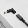 Akyga AK-ND-C02 oplaadadapter USB-C naar DC 5,5 x 2,1 mm voor notebooks, 18,5-20 V, 100 W