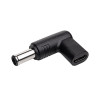 Akyga AK-ND-C14 oplaadadapter USB-C naar DC 6,5 x 4,4 mm + pin voor notebooks, 18,5-20 V, 100 W