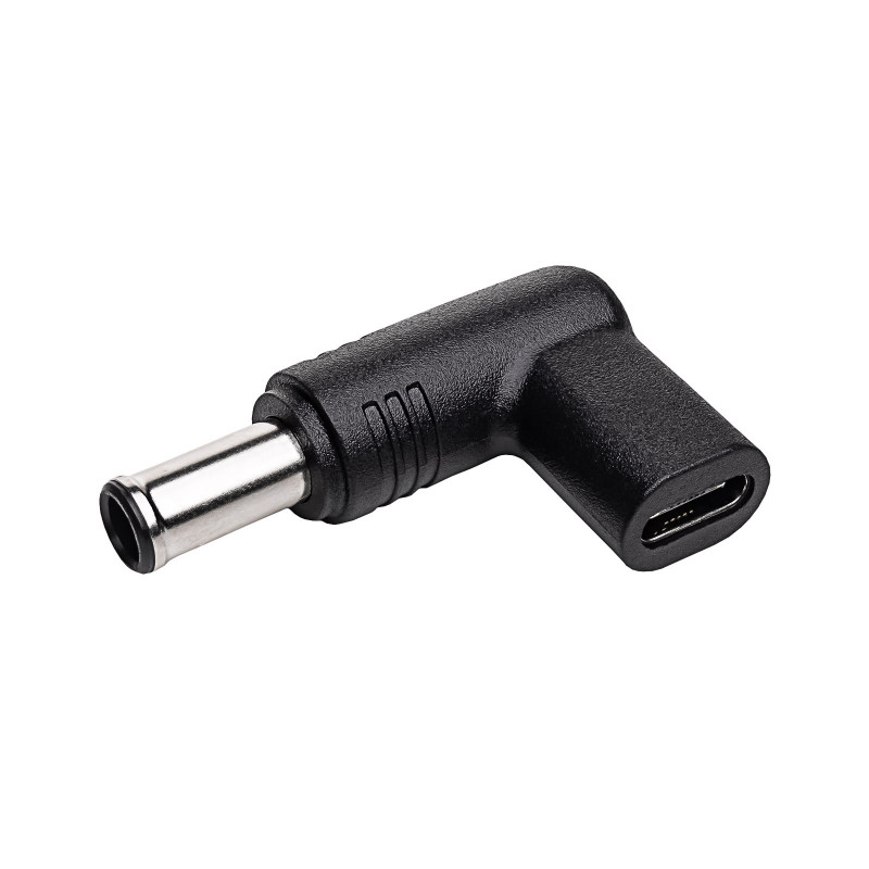 Akyga AK-ND-C14 oplaadadapter USB-C naar DC 6,5 x 4,4 mm + pin voor notebooks, 18,5-20 V, 100 W