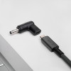 Akyga AK-ND-C17 oplaadadapter USB-C naar DC 4,8 x 1,7 mm voor notebooks, 18,5-20 V, 100 W
