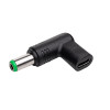 Akyga AK-ND-C18 oplaadadapter USB-C naar DC 6,3 x 3,0 mm voor notebooks, 15-16 V, 100 W