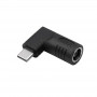 Akyga AK-ND-D01 adapter DC 7,9 x 5,5 mm + pin naar USB-C PD voor notebookvoedingen, 65 W