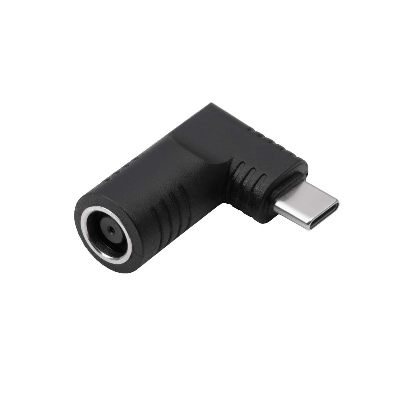Akyga AK-ND-D01 adapter DC 7,9 x 5,5 mm + pin naar USB-C PD voor notebookvoedingen, 65 W