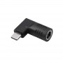 Akyga AK-ND-D02 adapter DC 7,4 x 5,0 mm + pin naar USB-C PD voor notebookvoedingen, 65 W