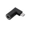 Akyga AK-ND-D02 adapter DC 7,4 x 5,0 mm + pin naar USB-C PD voor notebookvoedingen, 65 W