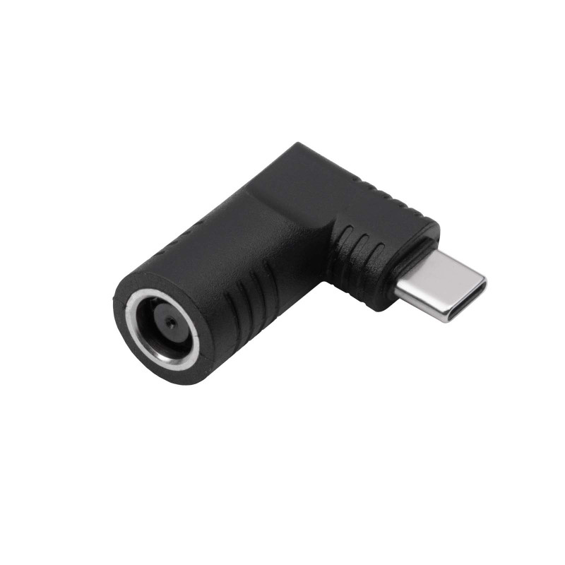 Akyga AK-ND-D02 adapter DC 7,4 x 5,0 mm + pin naar USB-C PD voor notebookvoedingen, 65 W
