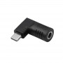 Akyga AK-ND-D07 adapter DC 5,5 x 2,1 mm naar USB-C PD voor notebookvoedingen, 65 W, voor HP