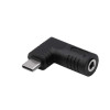 Akyga AK-ND-D11 adapter DC 4,0 x 1,7 mm naar USB-C PD voor notebookvoedingen, 65 W, voor Lenovo
