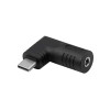 Akyga AK-ND-D14 adapter DC 3,5 x 1,35 mm naar USB-C PD voor notebookvoedingen, 65 W