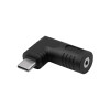 Akyga AK-ND-D15 adapter DC 2,5 x 0,7 mm naar USB-C PD voor notebookvoedingen, 65 W