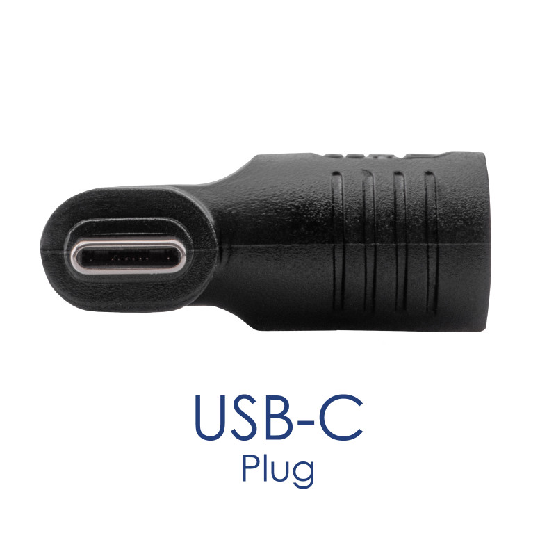 Akyga AK-ND-D15 adapter DC 2,5 x 0,7 mm naar USB-C PD voor notebookvoedingen, 65 W