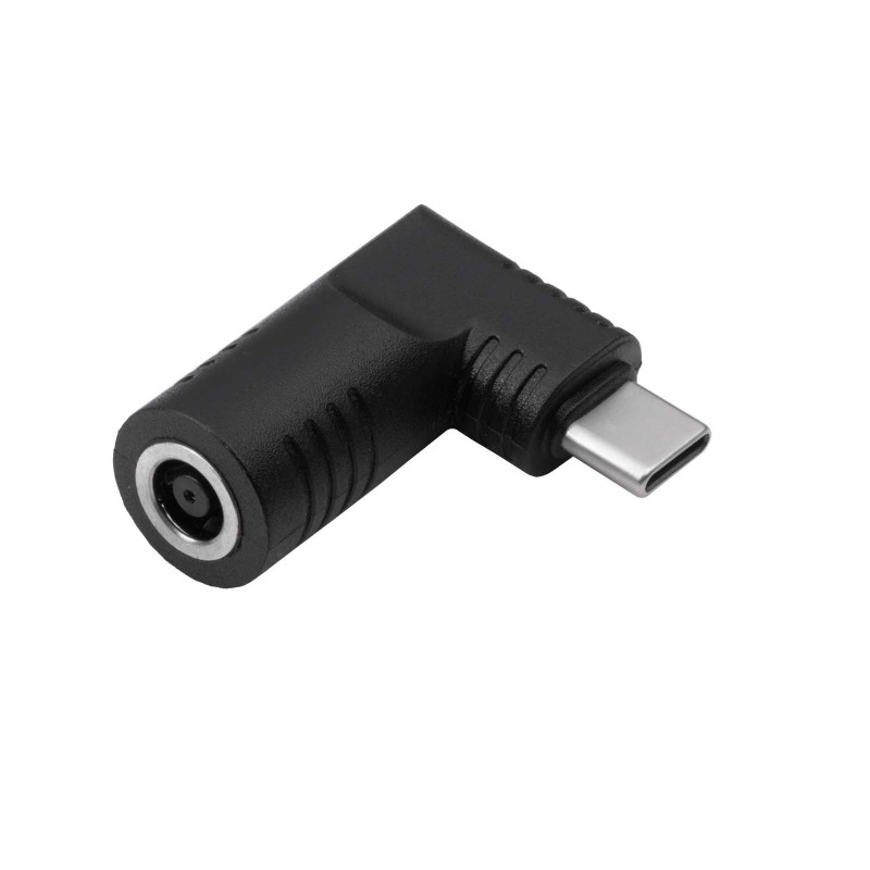 Akyga AK-ND-D16 adapter DC 6,0 x 4,4 mm + pin naar USB-C PD voor notebookvoedingen, 65 W