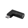 Akyga AK-ND-D17 adapter DC 3,0 x 1,0 mm naar USB-C PD voor notebookvoedingen, 65 W