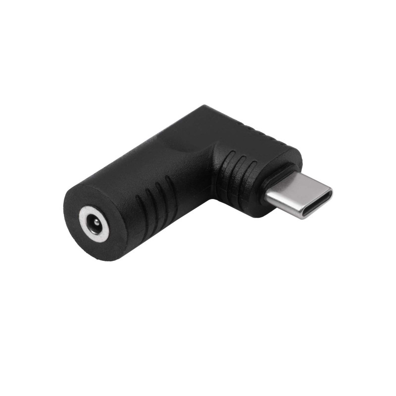 Akyga AK-ND-D17 adapter DC 3,0 x 1,0 mm naar USB-C PD voor notebookvoedingen, 65 W