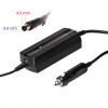 Akyga AK-ND-75 auto-notebookvoeding 19,5 V / 2,31 A, 45 W, 4,5 x 3,0 mm + pin, voor Dell