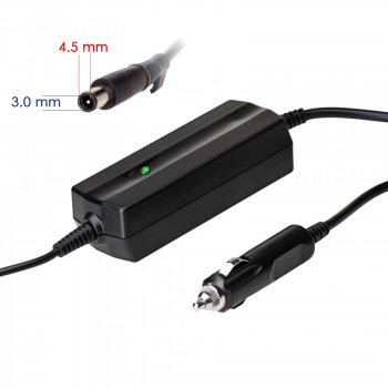 Akyga AK-ND-75 auto-notebookvoeding 19,5 V / 2,31 A, 45 W, 4,5 x 3,0 mm + pin, voor Dell