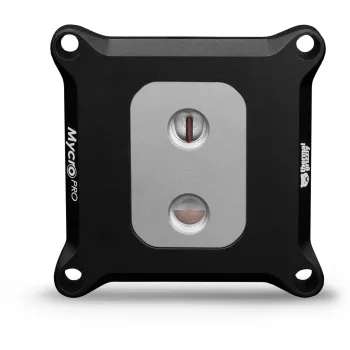 Thermal Grizzly Mycro Pro Stainless Steel cpu-koeler, Intel 1700/1851, zwart/zilver