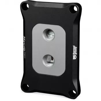 Thermal Grizzly Mycro Pro Stainless Steel cpu-koeler, AMD AM4/AM5, zwart/zilver