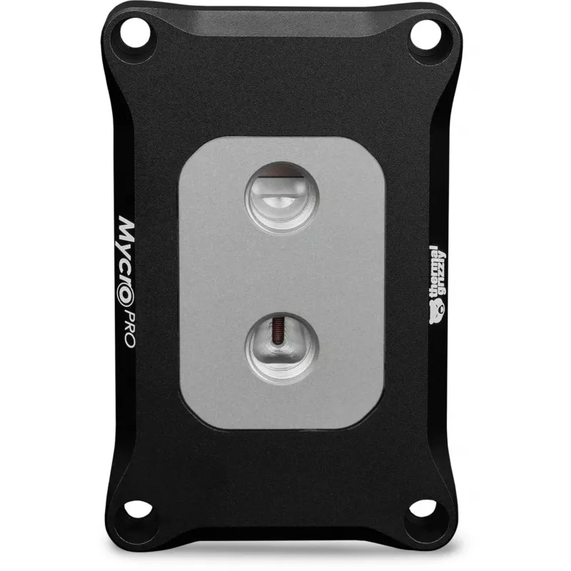 Thermal Grizzly Mycro Pro Stainless Steel cpu-koeler, AMD AM4/AM5, zwart/zilver