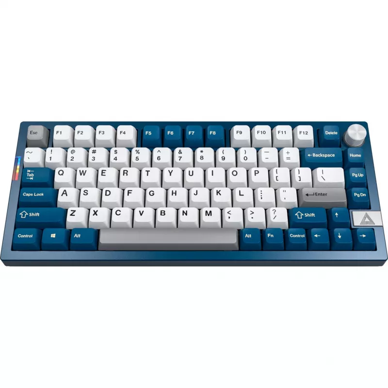 Montech MK PRO 75 toetsenbord, DE-indeling, Gateron G Pro 3.0 Yellow, blauw/wit