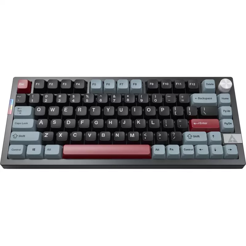 Montech MK PRO 75 toetsenbord, DE-indeling, Gateron G Pro 3.0 Yellow, zwart/meerkleurig