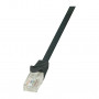 LogiLink CP2033U Cat.6 U/UTP patchkabel, 1 m, RJ45, zwart