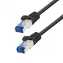 LogiLink CP4043S Cat.6A CCA S/FTP LSZH patchkabel, 1,5 m, EconLine, zwart