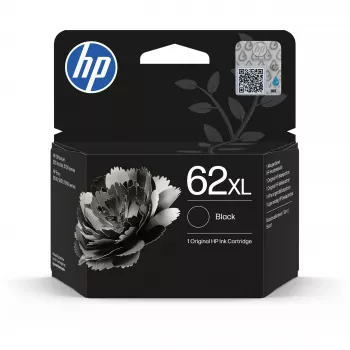 HP 62XL originele inktcartridge D14SKAE#LS1, 7,5 ml, hoge capaciteit, zwart