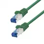 LogiLink CP4015S Cat.6A CCA S/FTP LSZH patchkabel, 0,25 m, groen