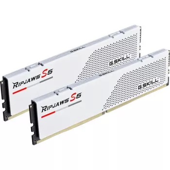 G.Skill Ripjaws S5 F5-5600J3036D32GX2-RS5W DDR5-5600 geheugenkit, 64 GB (2 x 32 GB), wit