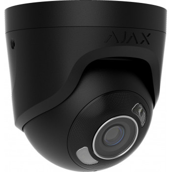 Ajax TurretCam (8EU) HL domecamera (metaal), 5 MP / 2,8 mm, zwart