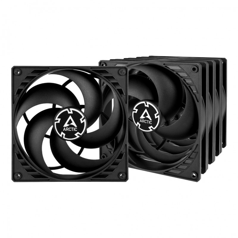 Arctic P14 Value Pack 140 mm behuizingsventilatoren (5 st.), zwart