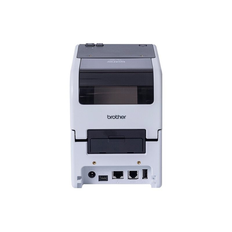 Brother TD-2320DFC203 label- en bonprinter, zwart-wit, direct thermisch, rol van 6,3 cm