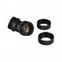 Thermaltake Pacific PETG 45° koppeling met dubbele klemming, buitendiameter 16 mm, G1/4, zwart (CL-W098-CA00BL-A)