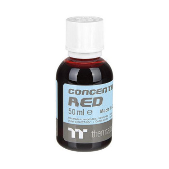 Thermaltake Tt Premium Concentrate concentraat voor vloeistofkoeling, rood, 4 × 50 ml (CL-W163-OS00RE-A)