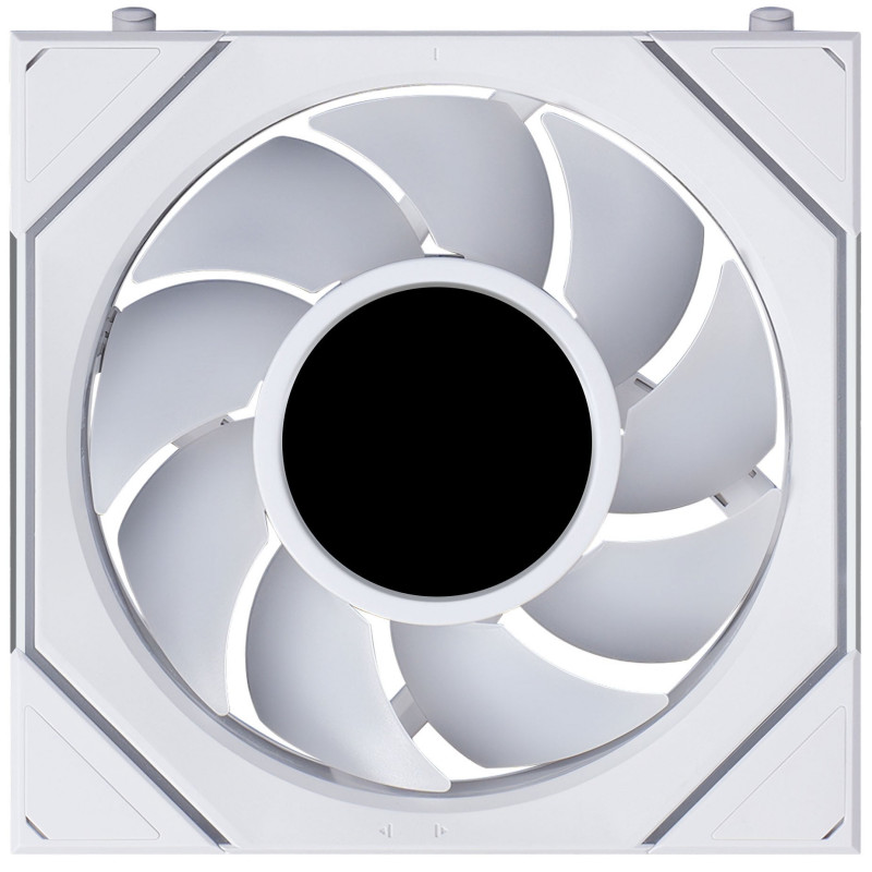 Lian Li UNI FAN SL-INF LCD FLEX Wireless behuizingsventilatoren (3 st.) met controller, ARGB en LCD, 120 mm, wit