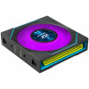 Lian Li UNI FAN SL-INF LCD FLEX Wireless behuizingsventilatoren (3 st.) met controller, ARGB en LCD, Reverse Blade, 120 mm, zwart